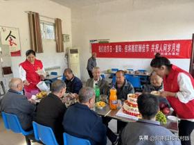 安阳内黄龙庆街道：九九重阳节 浓浓敬老情  第1张